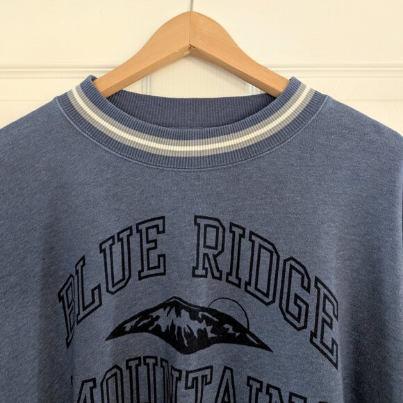 American Eagle graphic sweatshirt blue size large - Picture 3 of 16